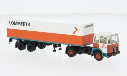 Brekina 78163 - H0 - MAN F7 Koffer-Sattelzug Lommerts